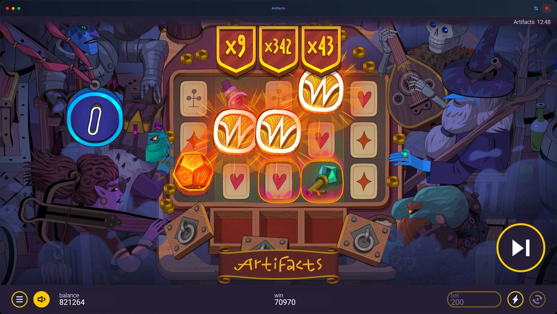 Artifacts Power Free Spins Artifacts Power Free Spins